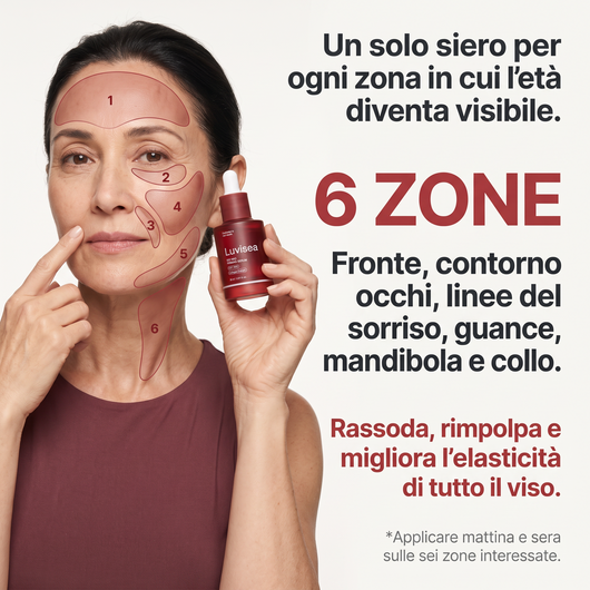 Luvisea NAD+ Serum - Riduce le linee dell'età e migliora l'elasticità